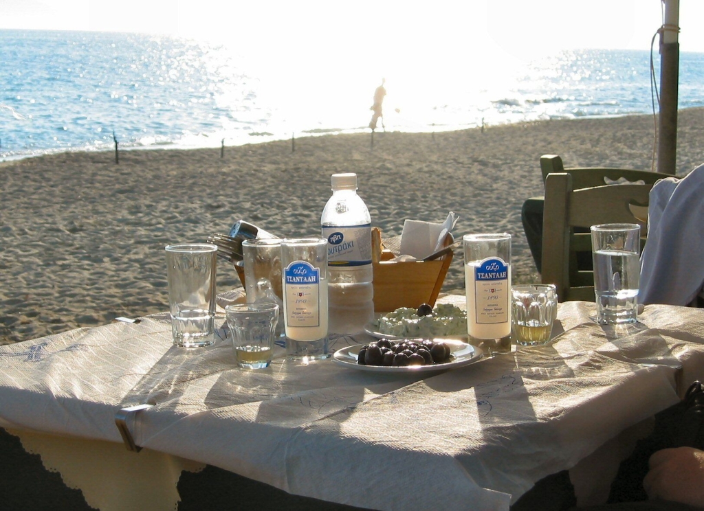 Abendessen bei Manolis