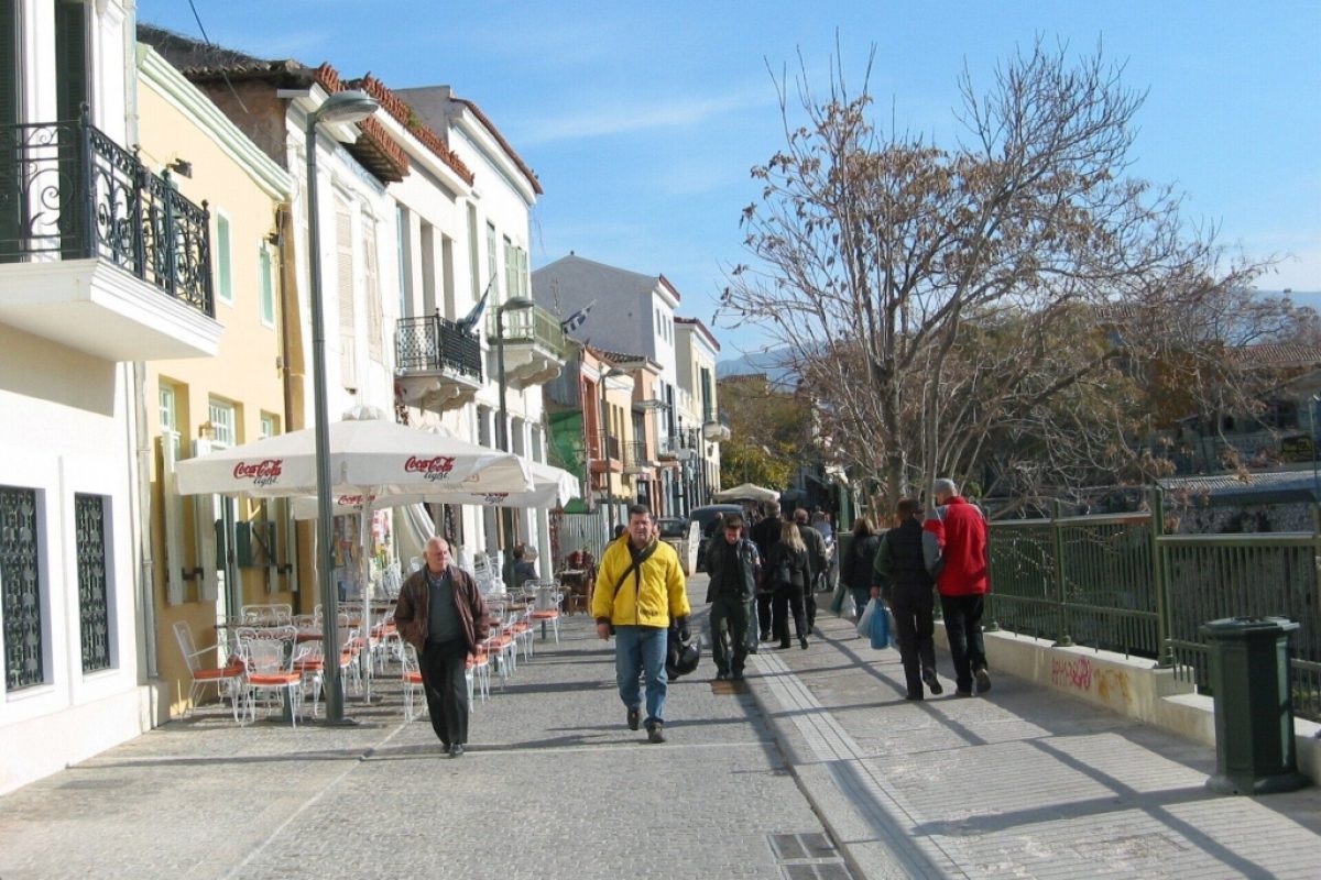 Athen im Winter