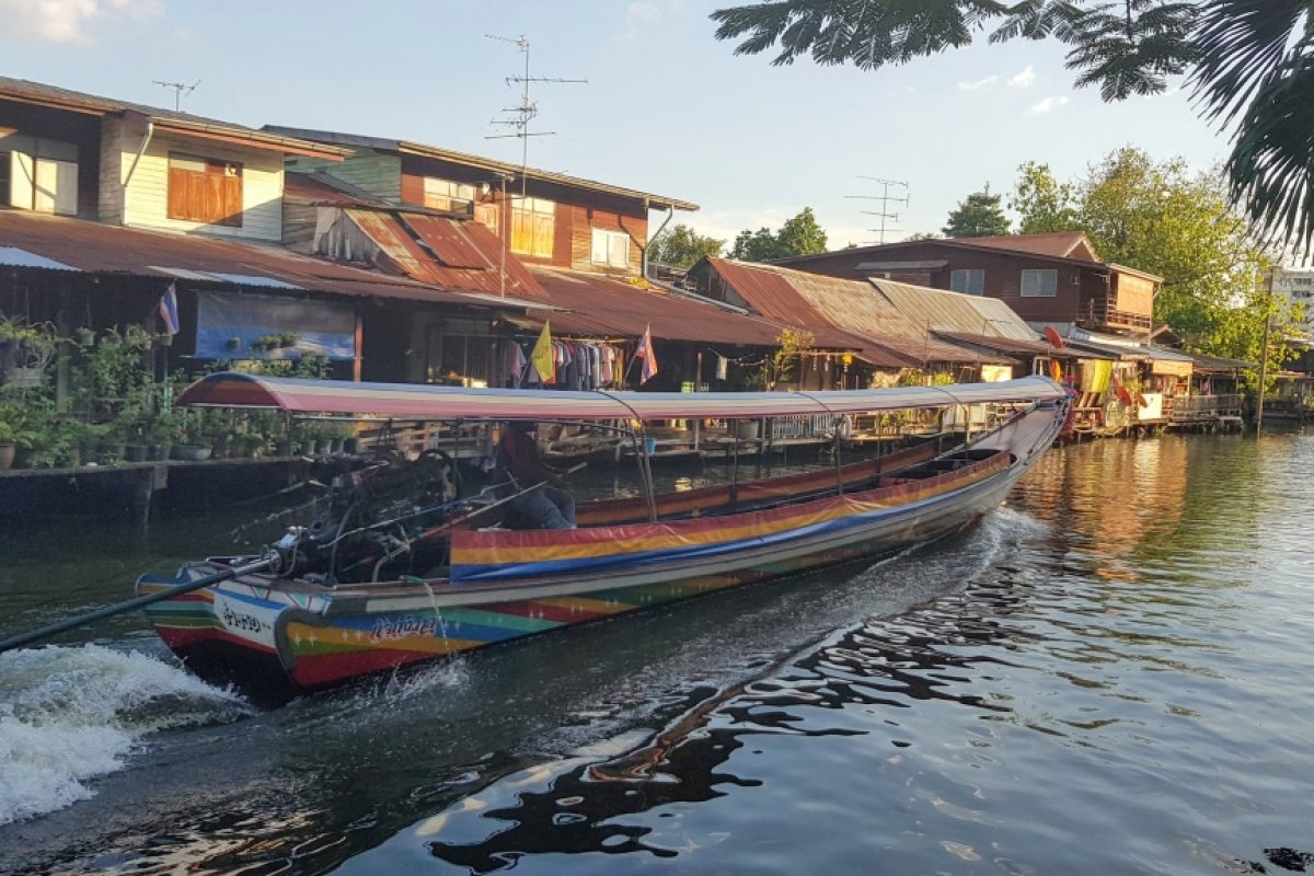 Unterwegs auf dem Klong