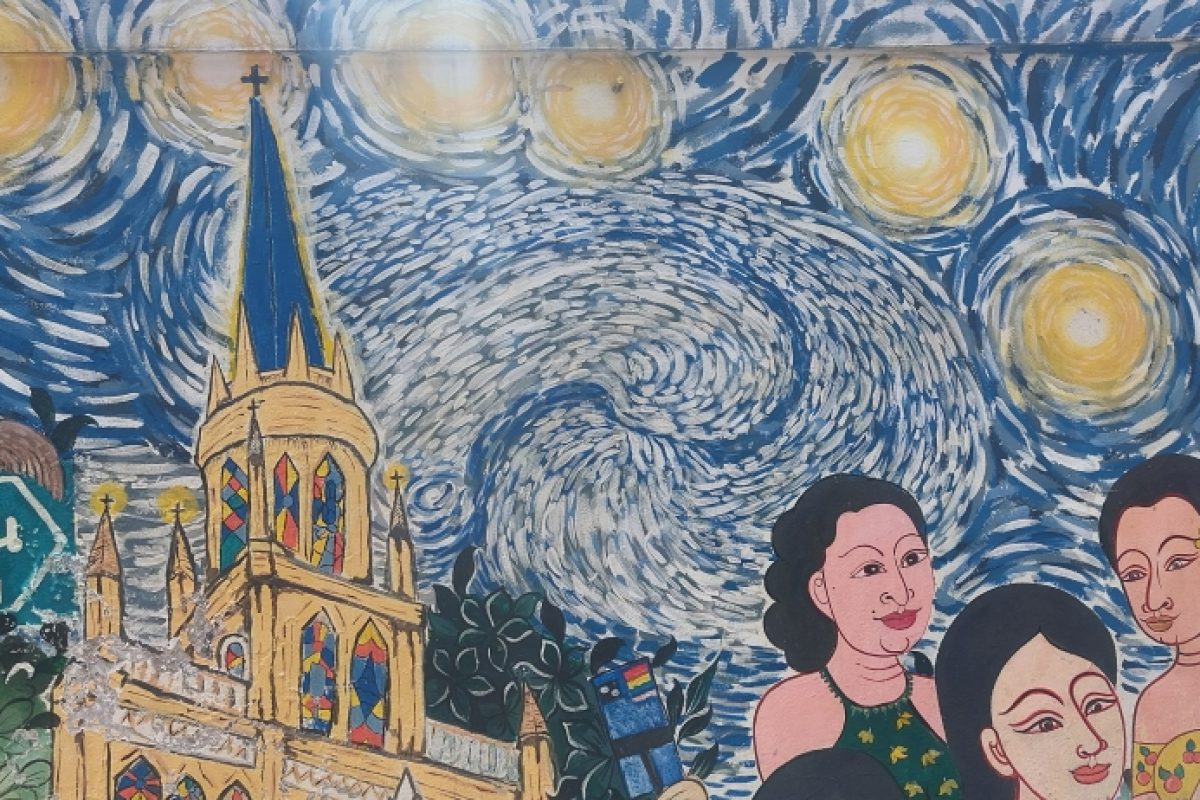 Mural in Talad Noi