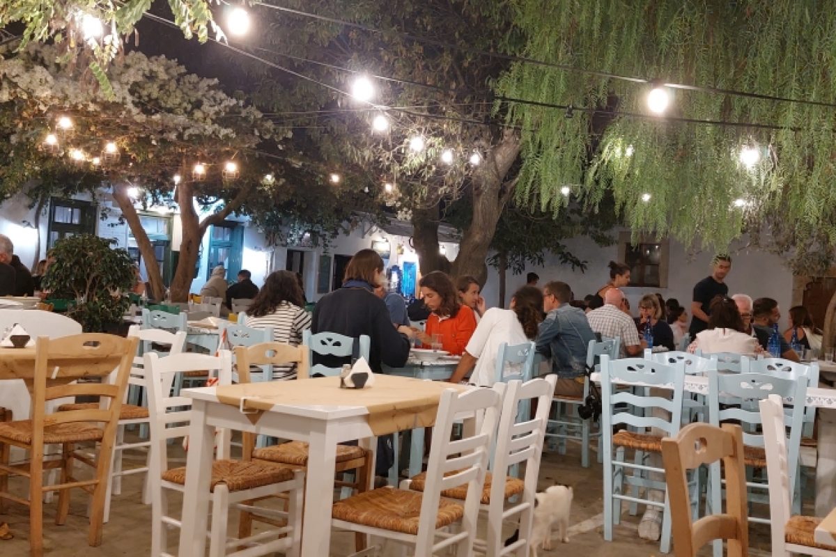 Abend in der Chora