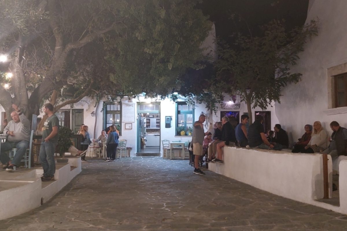 Abend in der Chora