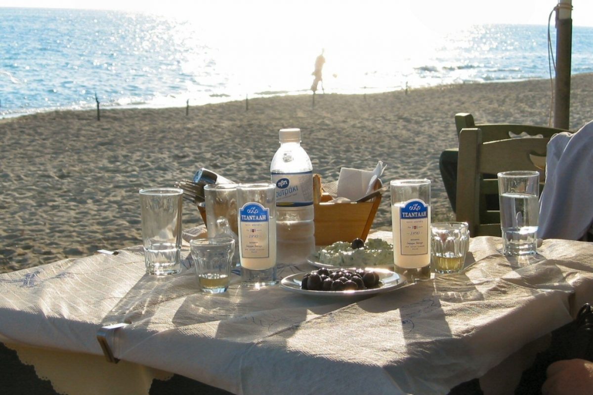 Abendessen bei Manolis