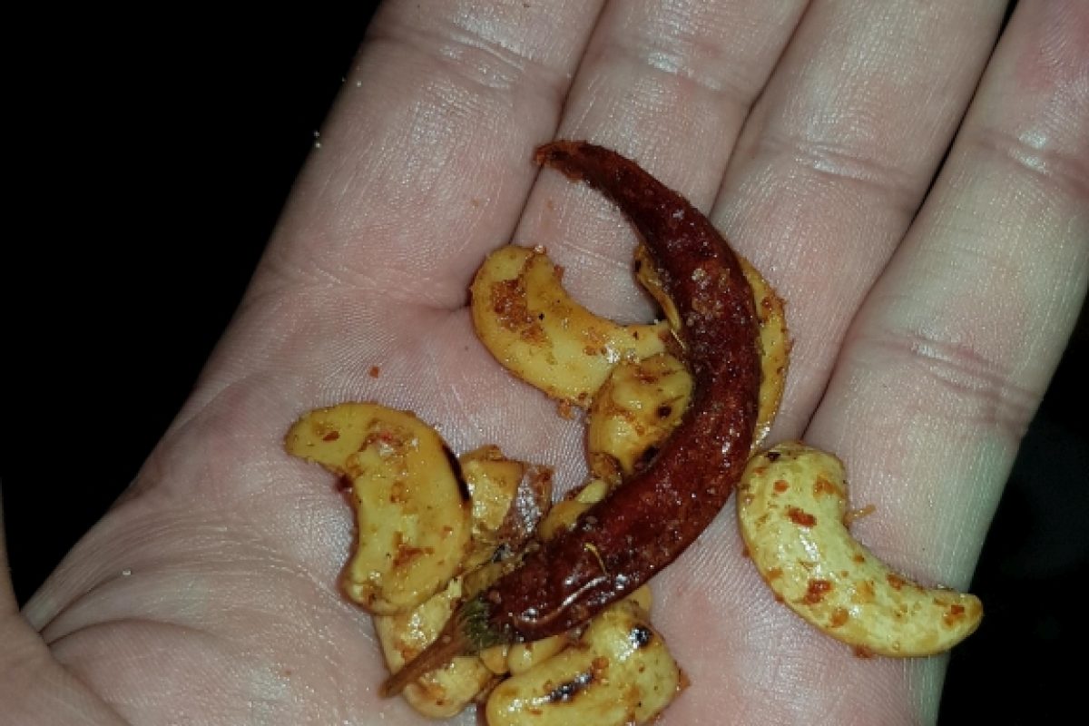 Cashewkerne mit Chilli