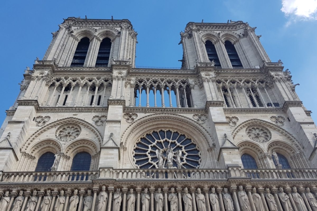 Notre Dame vor dem Brand