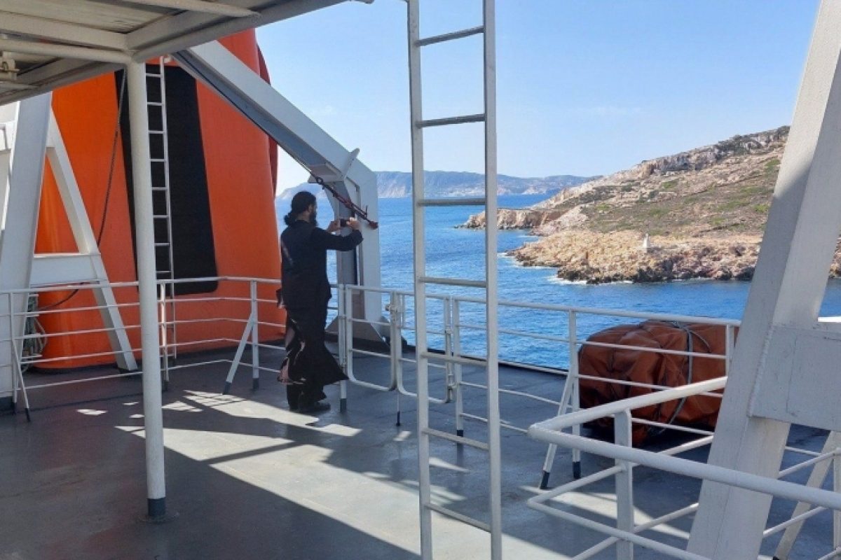 Sifnos auf der Fähre