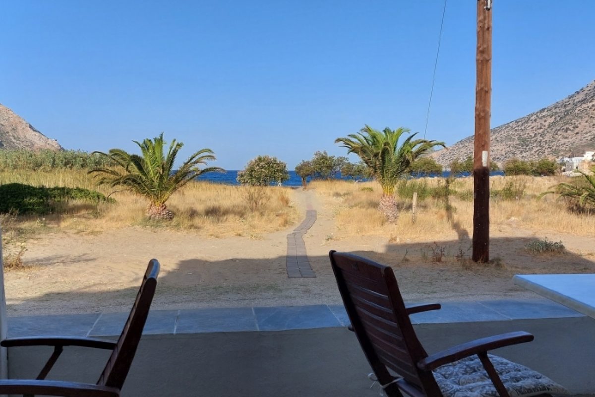 Blick von der Hotelterrasse
