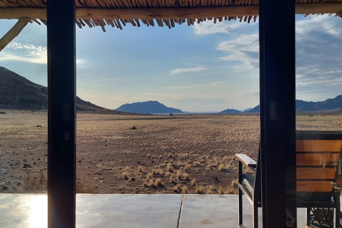 Blick von der Terrasse