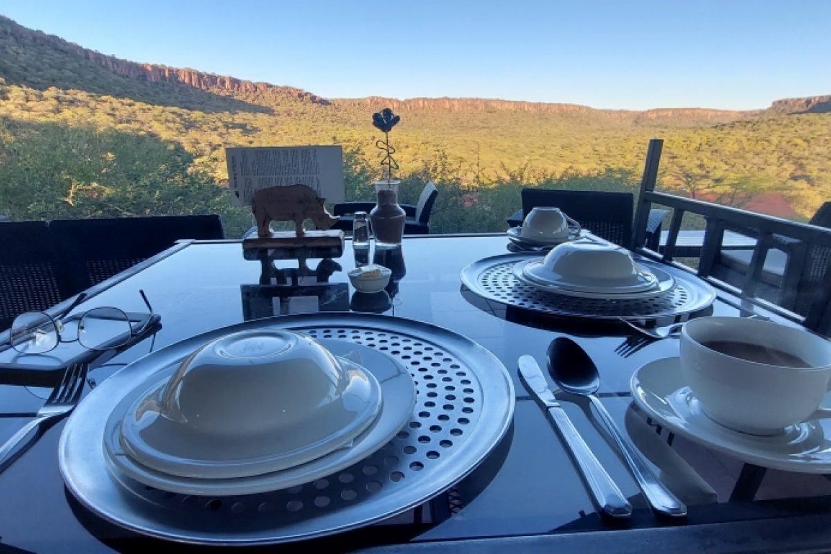 Frühstück mit Blick